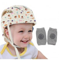 Chhota Bheem Baby Safety Helmet Multicolor